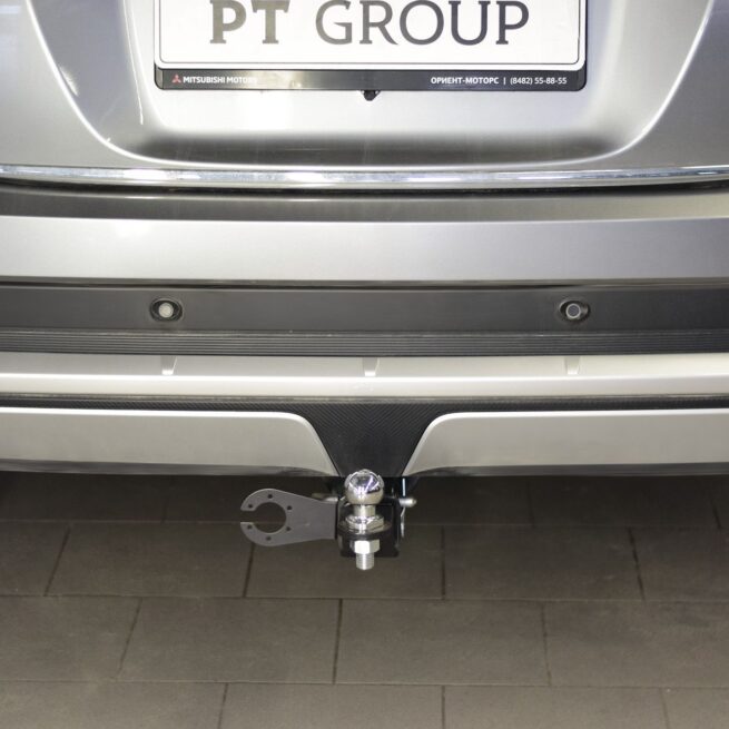 Фаркоп MITSUBISHI Eclipse Cross c 2018 - съемный квадрат