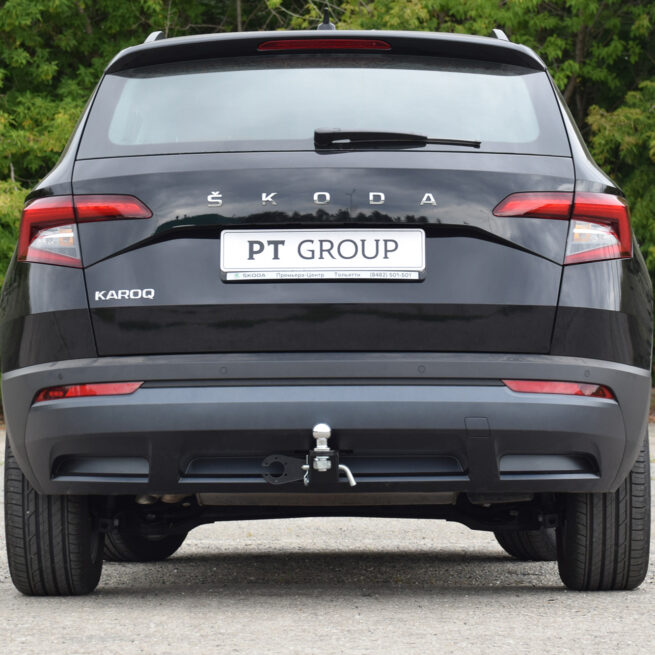 Фаркоп  ŠKODA KAROQ с 2020- / Volkswagen Tiguan 2017- / ŠKODA Kodiaq 2017- съемный квадрат