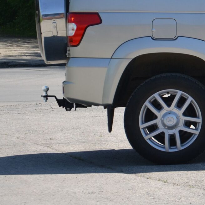 Фаркоп UAZ Patriot c 2014 - съемный квадрат