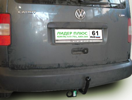ТСУ для VOLKSWAGEN CADDY (2KB) 2004-2011 (минивен)/ 2010-...(фургон)