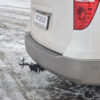 Фаркоп Hyundai H-1 с 2007 - / STAREX c 2007 -  съемный квадрат