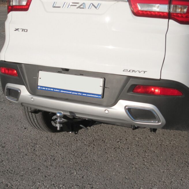 Фаркоп LIFAN X60 с 2011 - / X70 c 2018 - съемный квадрат