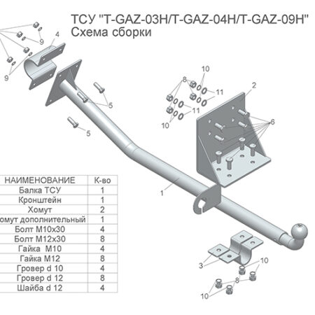 ТСУ для  2752 Соболь