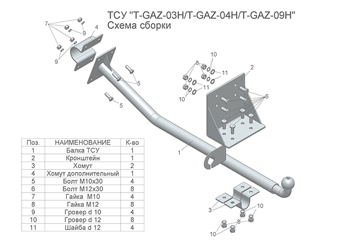 ТСУ для  2752 Соболь