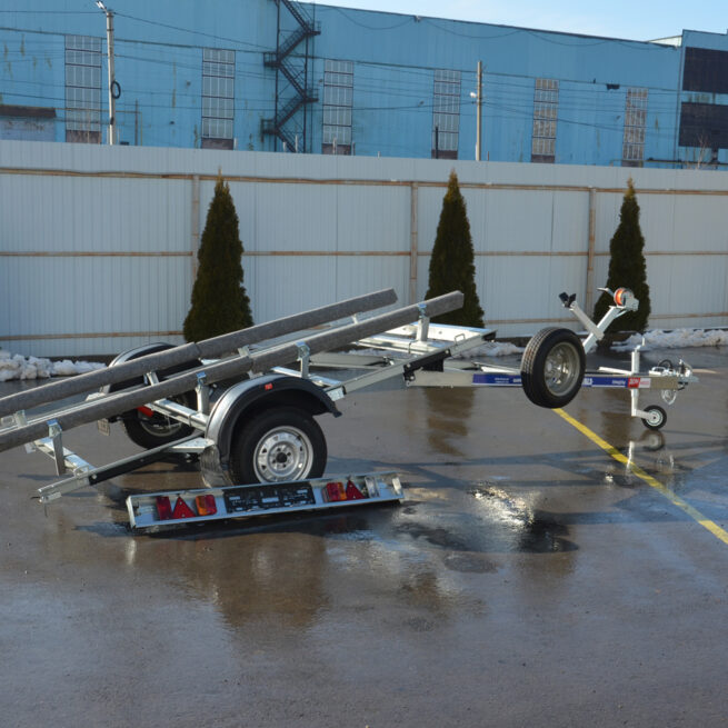 Автомобильный модульный прицеп в комплекте с ложементами ДОН Н5521