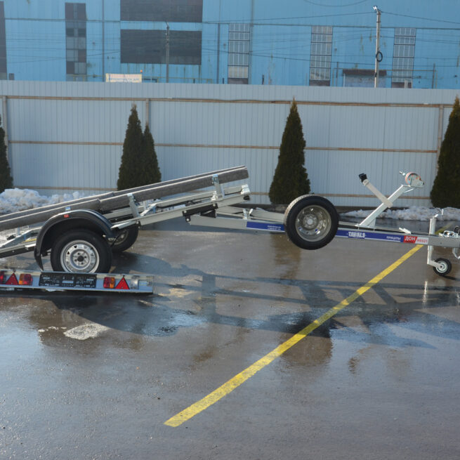 Автомобильный модульный прицеп в комплекте с ложементами ДОН Н5521