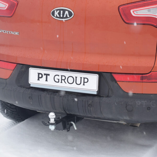 Фаркоп KIA Sportage 2010-2015 - съемный квадрат