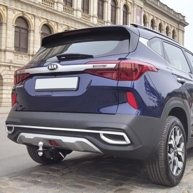 Фаркоп KIA Seltos 2020- съемный квадрат