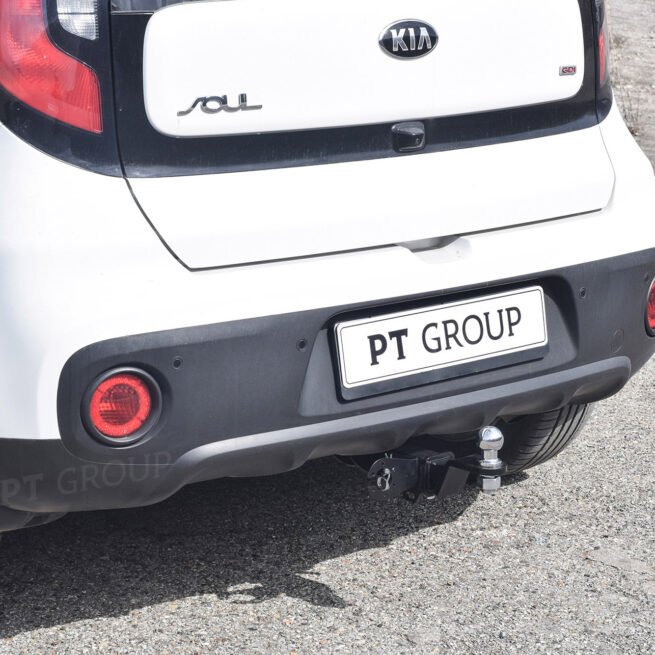Фаркоп KIA Soul с 2013-2018 г. - съемный квадрат
