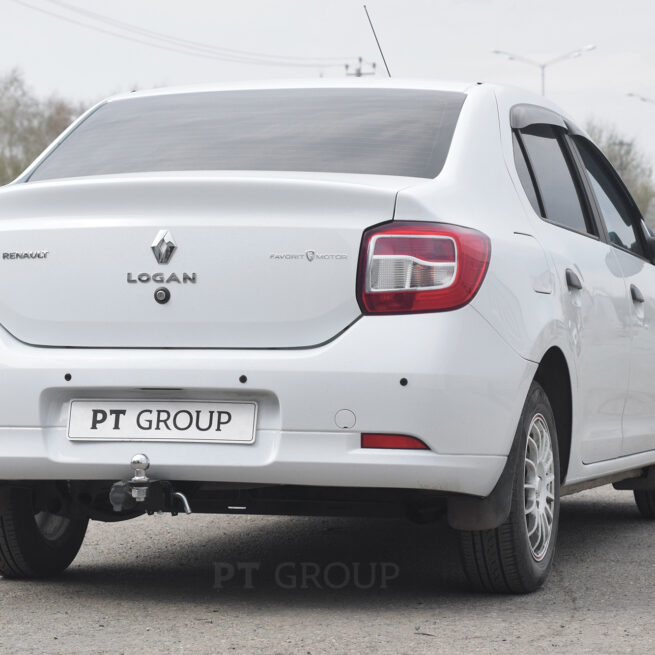 Фаркоп Renault Logan 2012- / Logan Stepway 2018 - съемный квадрат