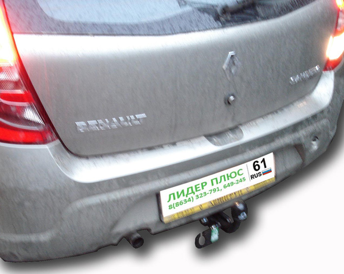 ТСУ для RENAULT SANDERO (B90) 2009-2014