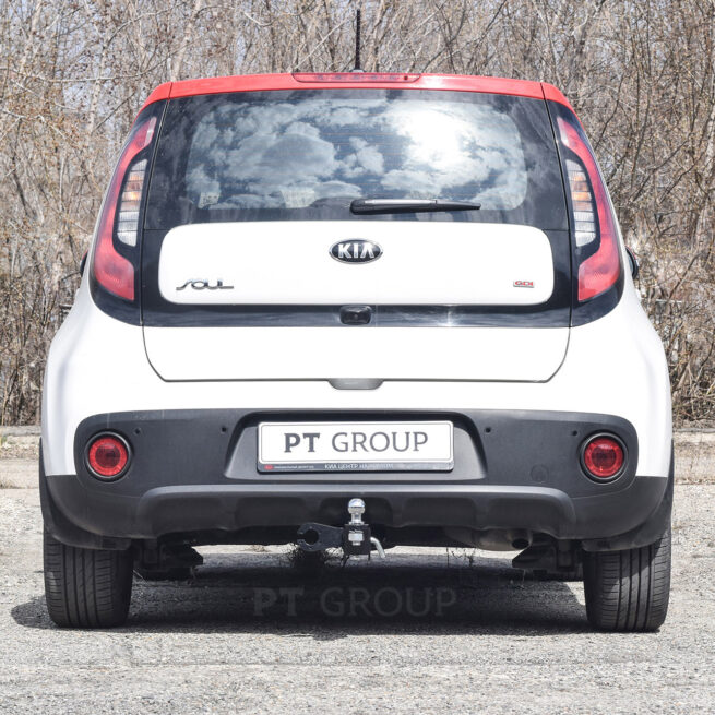 Фаркоп KIA Soul с 2013-2018 г. - съемный квадрат