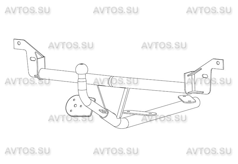 ТСУ AUDI 80 B4 (1991-1995)