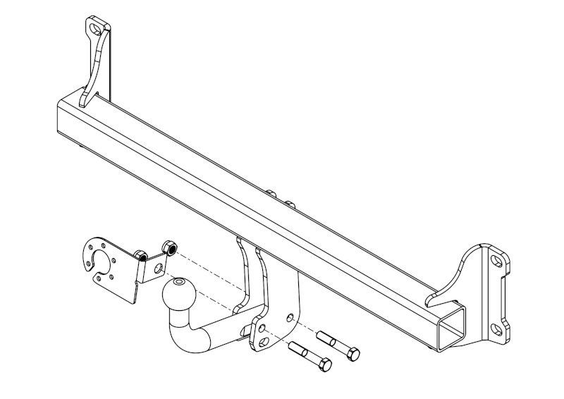 ТСУ BMW X3/X4 (2010-2017/2014-2018)