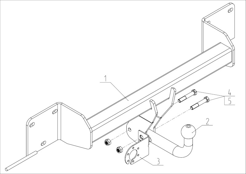 ТСУ BMW X1 E84 (2009-2015)