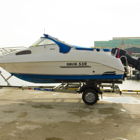 Автомобильный модульный прицеп в комплекте с ложементами ДОН Н4221