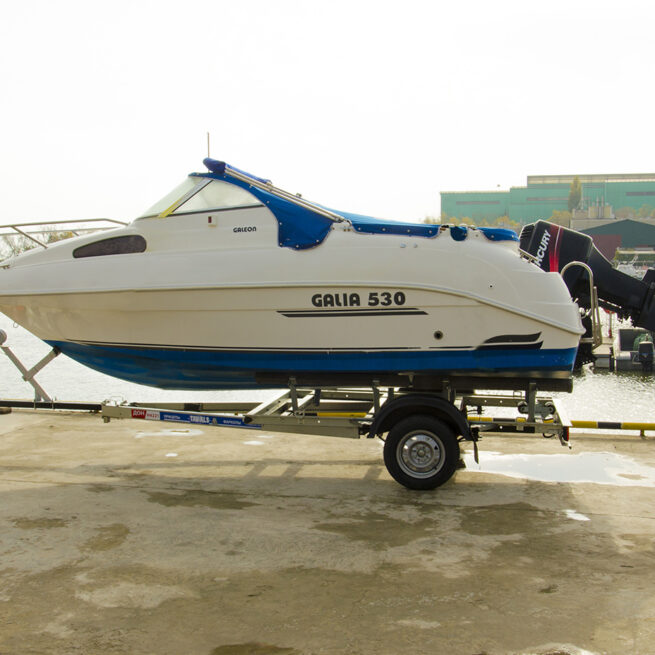 Автомобильный модульный прицеп в комплекте с ложементами ДОН Н4221