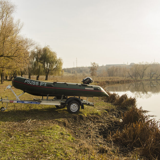 Автомобильный модульный прицеп в комплекте с ложементами ДОН Н4221
