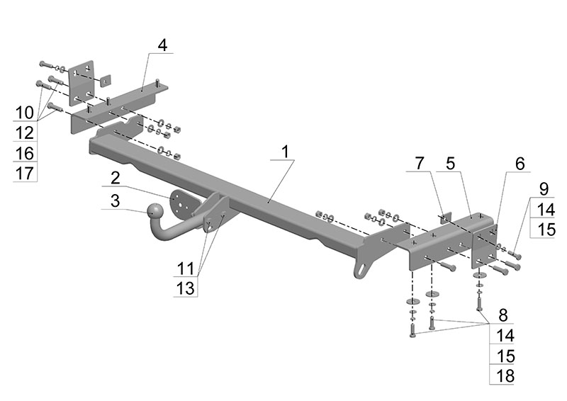 ТСУ LEXUS RX 300 ( 2000-2002)
