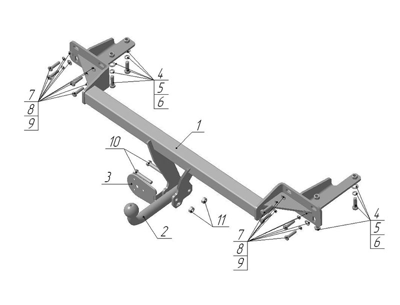 ТСУ NISSAN  ALMERA CLASSIC  (2006)