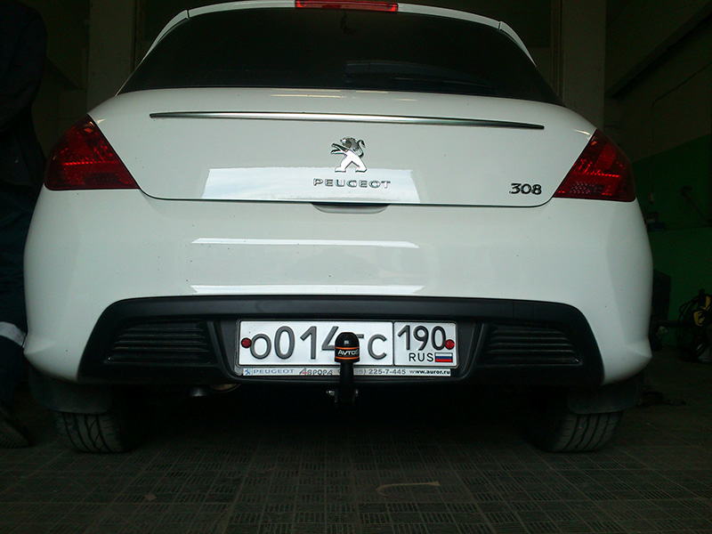 ТСУ PEUGEOT 308 (2007)
