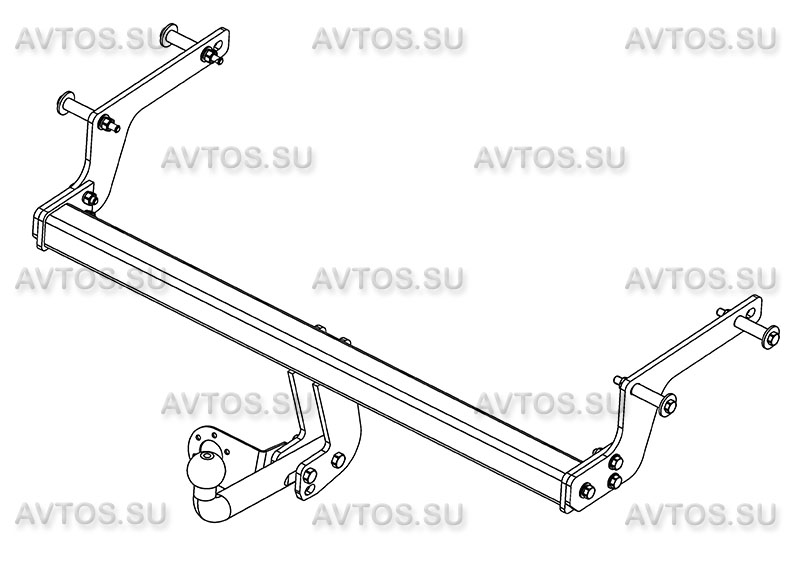 ТСУ RENAULT KAPTUR (4x4) (2016-)