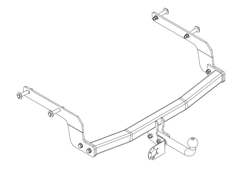 ТСУ Renault Arkana 2019-