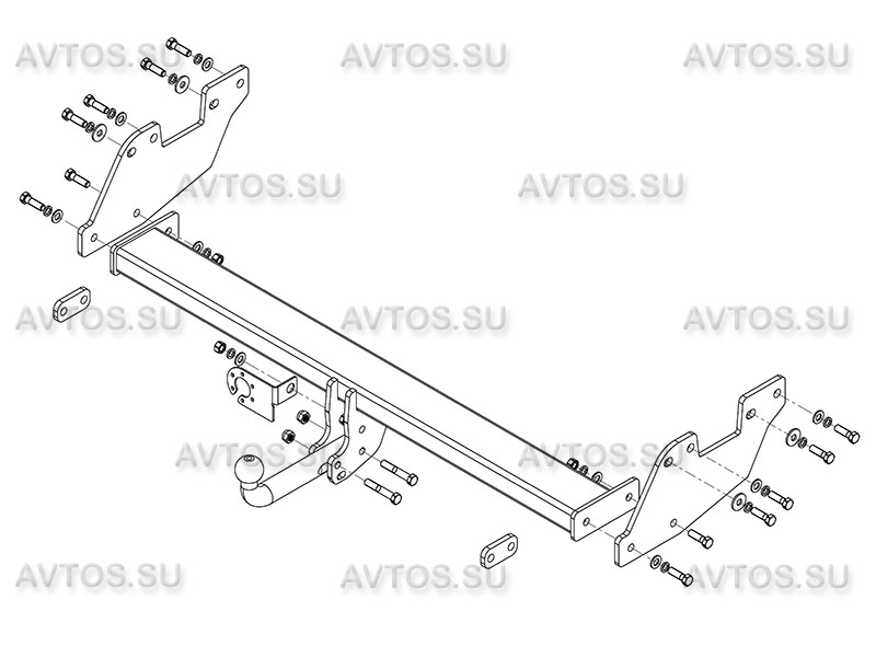 ТСУ TOYOTA HILUX (2015-)
