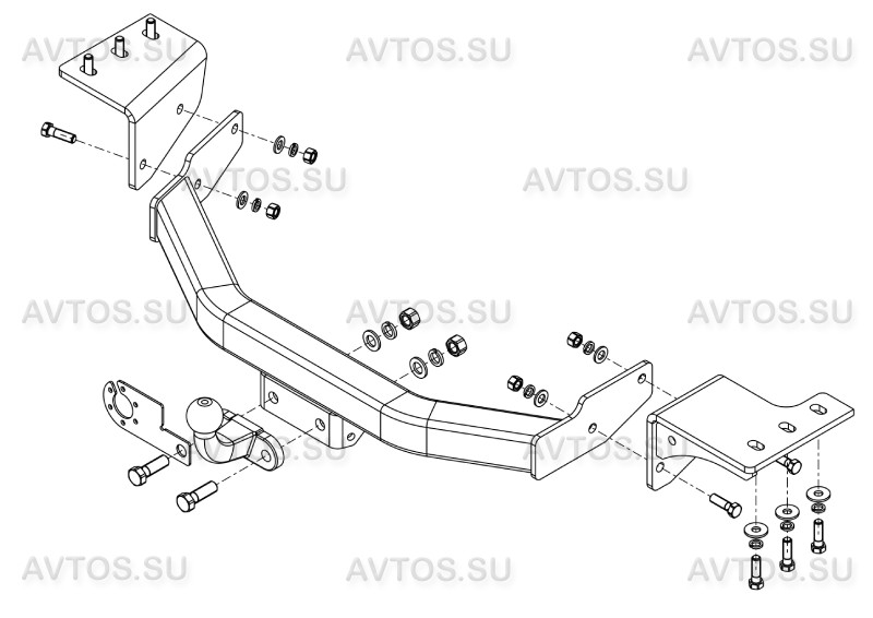 ТСУ TOYOTA Fortuner II (2018-)