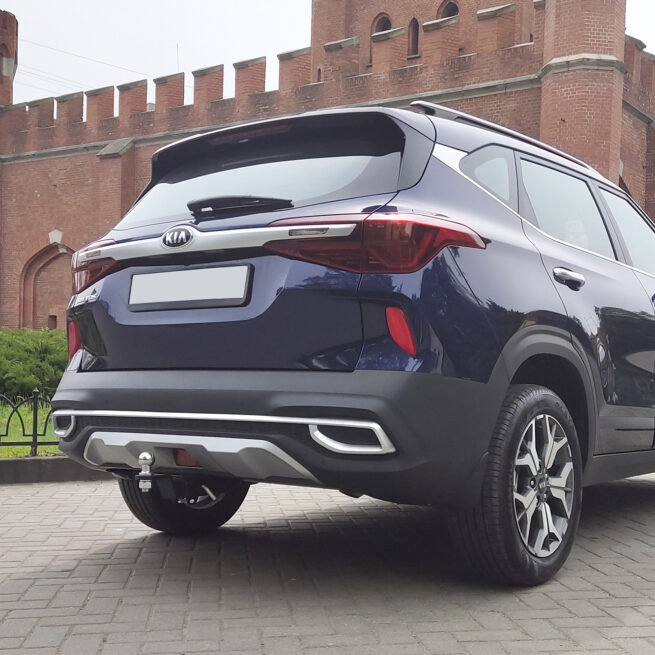 Фаркоп KIA Seltos 2020- съемный квадрат