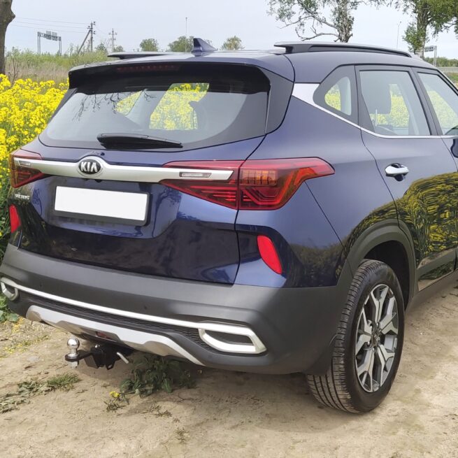 Фаркоп KIA Seltos 2020- съемный квадрат