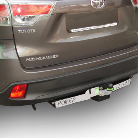 ТСУ для TOYOTA HIGHLANDER (XU50) 2013-...  (С НЕРЖАВЕЮЩЕЙ ПЛАСТИНОЙ)