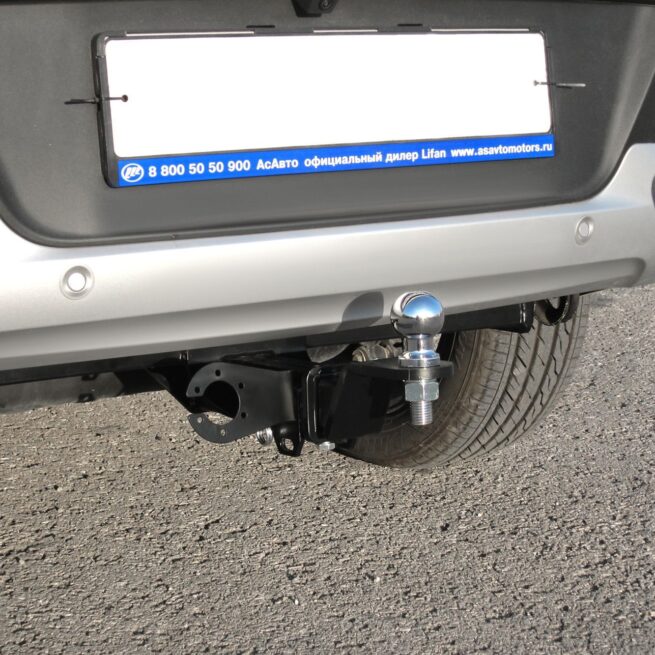 Фаркоп LIFAN X60 с 2011 - / X70 c 2018 - съемный квадрат