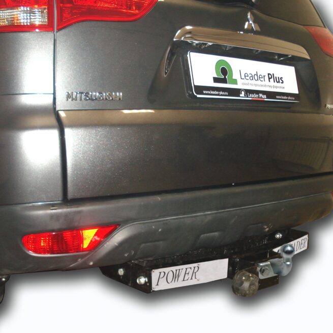 ТСУ для MITSUBISHI PAJERO SPORT 2 / 3 (2008-...) (C НЕРЖ. ПЛАСТИНОЙ)