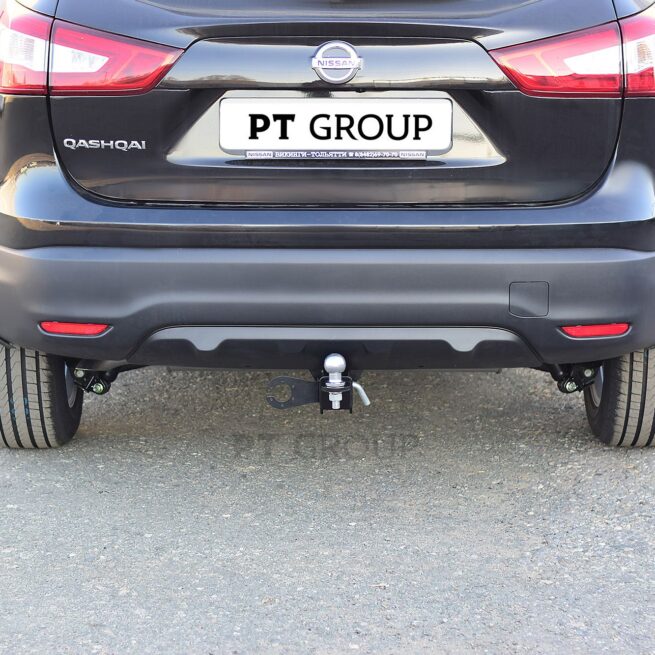 Фаркоп NISSAN Qashqai с 2014 - съемный квадрат