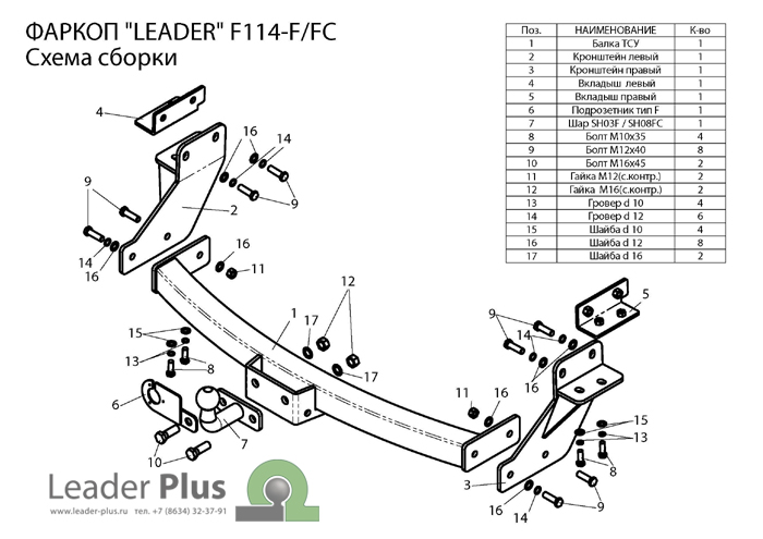 ТСУ для FORD MAVERICK 2004-2007