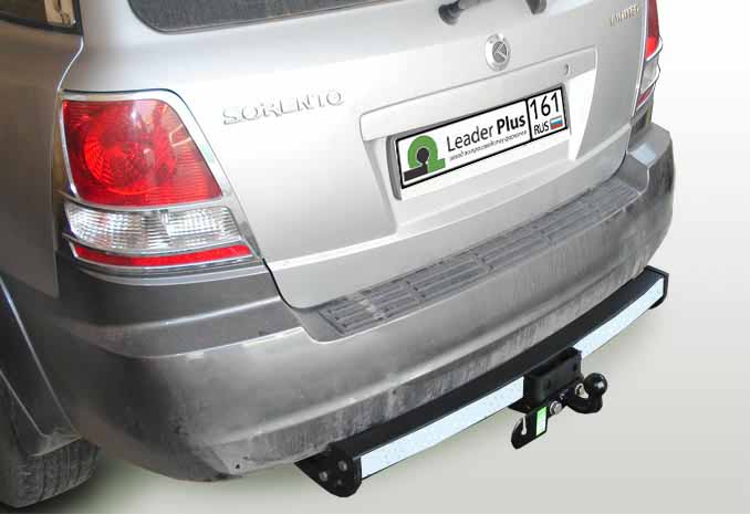 ТСУ для KIA SORENTO 1 2002-2006 1 (C НЕРЖ. ПЛАСТИНОЙ)