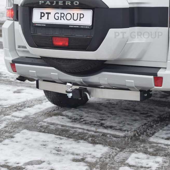 Фаркоп MITSUBISHI Pajero с 2015 - съемный квадрат