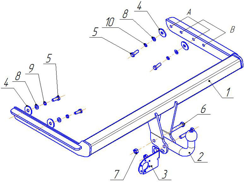 ТСУ FORD FOCUS (1998-2005)