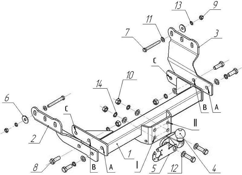 ТСУ FORD TRANSIT (2000-2013)