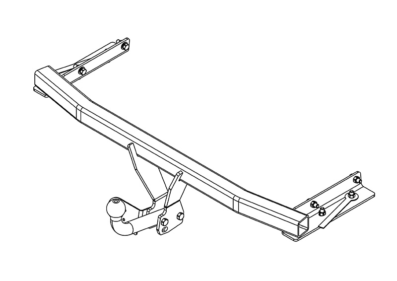 ТСУ FORD FOCUS S-MAX (2010)