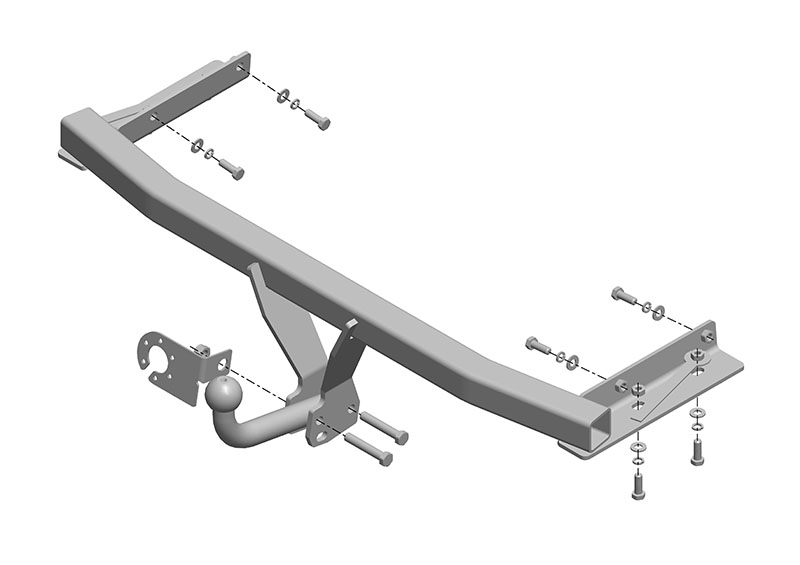 ТСУ FORD FOCUS S-MAX (2010)