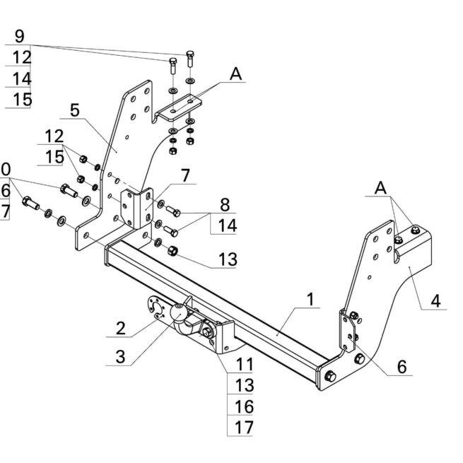 ТСУ ГАЗ 33104 ВАЛДАЙ (2010-)