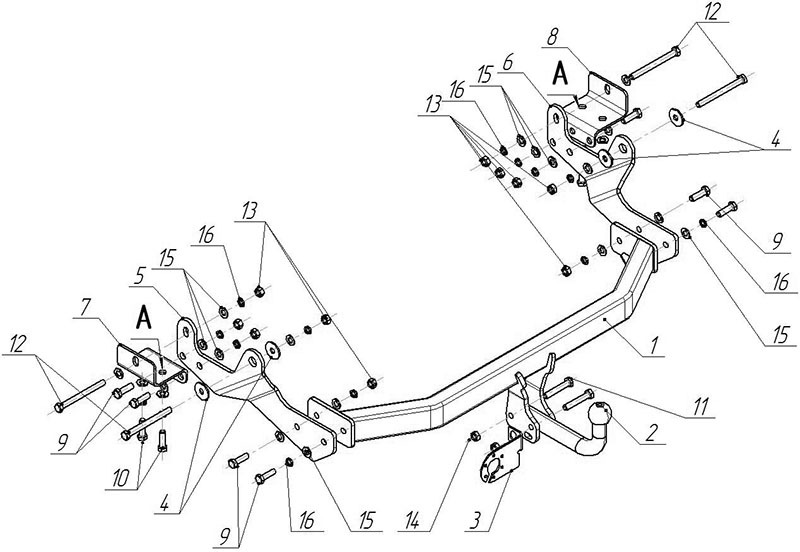 ТСУ HYUNDAI H I/H 300  (2008)