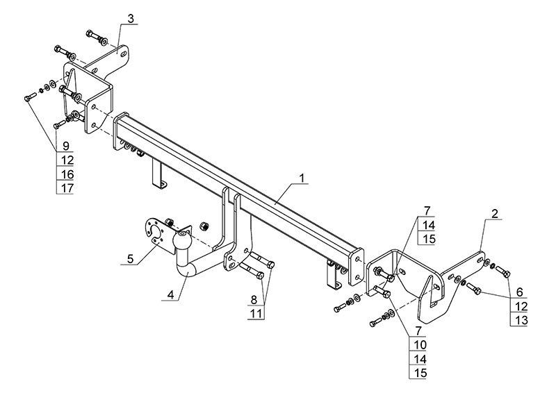 ТСУ KIA CERATO (2013)