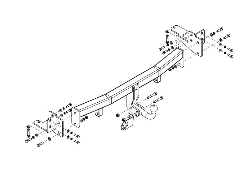ТСУ KIA MOHAVE (2017)
