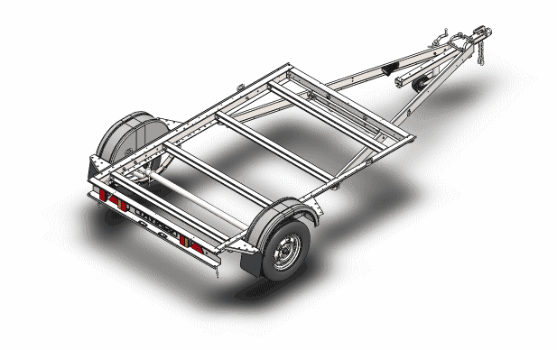 Автомобильный прицеп ДОН Н4221