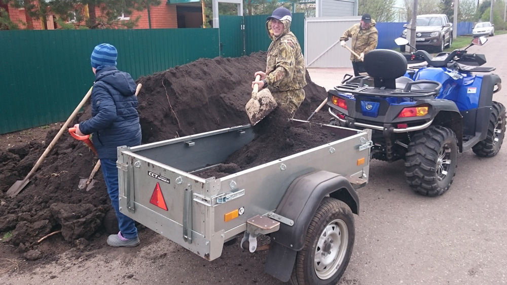 Прицеп ССТ-7132-мини