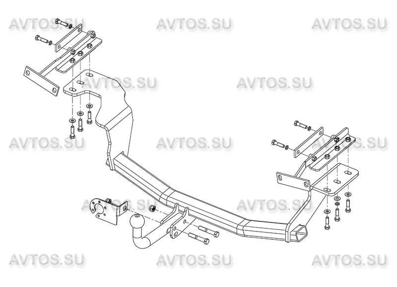 ТСУ NISSAN X-TRAIL T31 (2007-2014)
