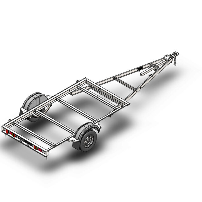 Автомобильный модульный прицеп ДОН Н5521